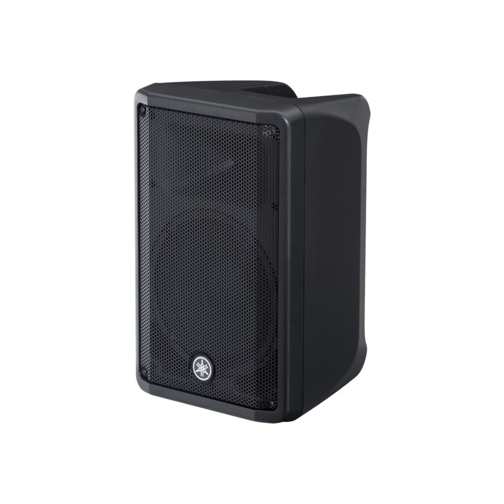 Yamaha DBR12 12" / DBR10 10" 2-Way 1000W / 700W Powered Speaker Active PA Loudspeaker with Bi-Amp, Class D Amplifier, Onboard 2 Channel Mixer, Bass-Reflex Enclosure and Rigging Points for Live Sound, DJ, Events, Studio, Karaoke