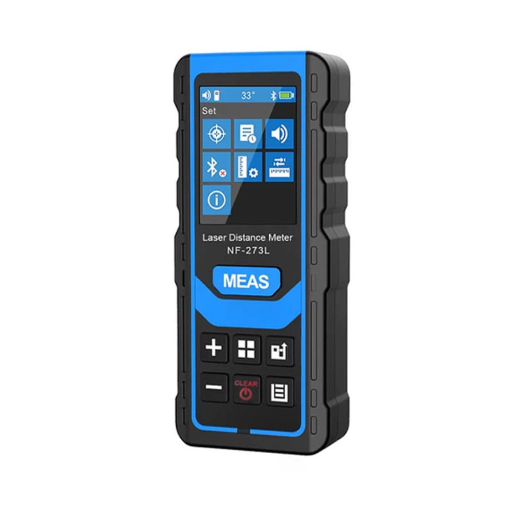 Noyafa Laser Distance Meter 70M / 80M Max Measurement Range, Multiple Measure Modes, Up to 50 Data Storage Set Units, and Backlit LCD Display Screen for Home Improvement and Industrial Tools | NF-271 NF-273L NF-274L