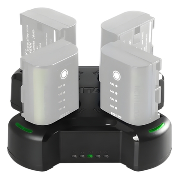 ZITAY LP-E6NH Fast 4-Channel Battery Charger for Canon LP-E6NH/LP-E6N/LP-E6 Batteries with LED