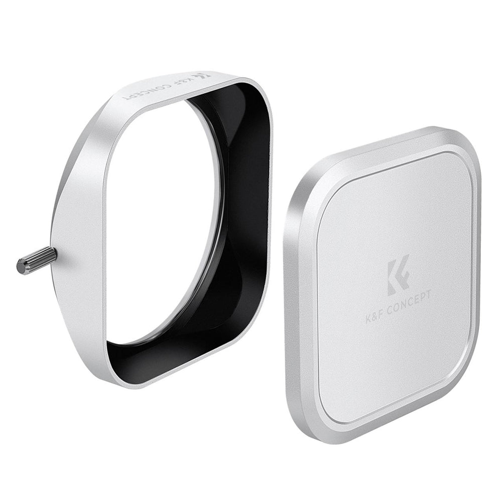K&F Concept FUJIFILM X100 Series NO-X MCUV Ultraviolet Filter with Lens Cap & Hood for FUJI X100, X100F, X100S, X100T, X100V, X100VI Cameras - Multi-Coated Optical Glass, Magnetic Frame, High-Definition, Waterproof & Scratch-Resistant