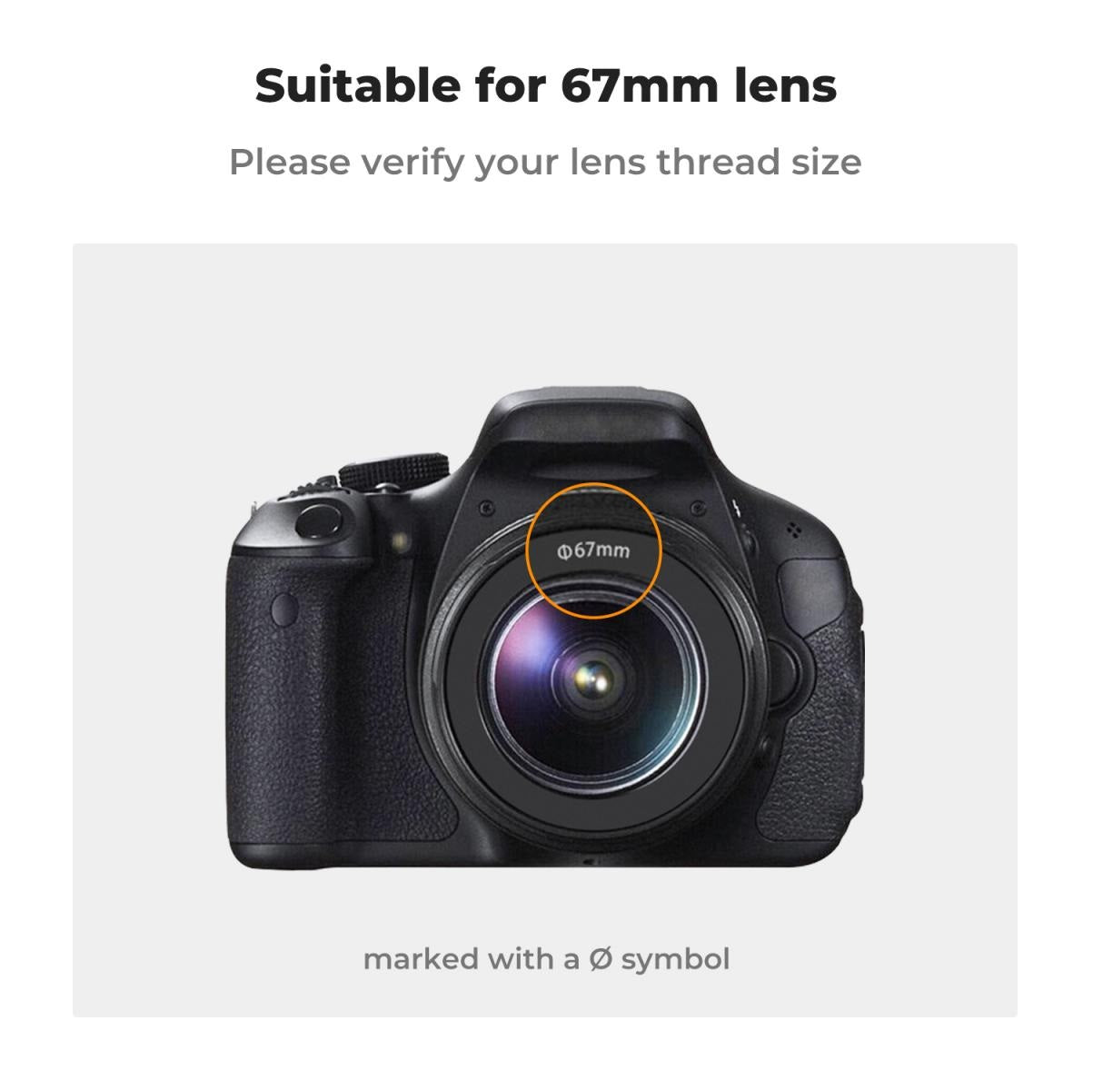 K&F Concept 52mm 58mm 67mm Threaded Screw-in (Tulip Flower) Universal Lens Hood for Select Nikon Canon Sony DSLR Mirrorless Camera Lenses