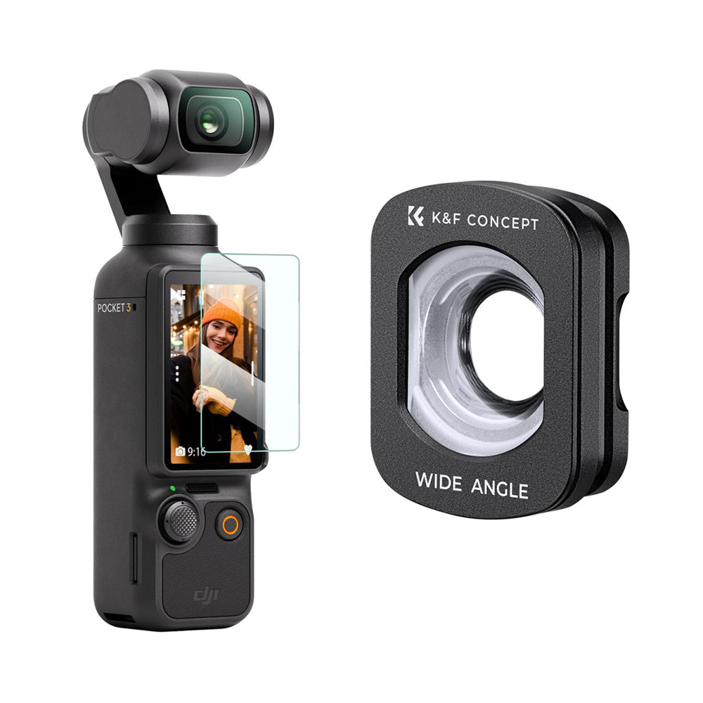 K&F Concept DJI Osmo Pocket Magnetic 112° Wide-Angle Lens Filter