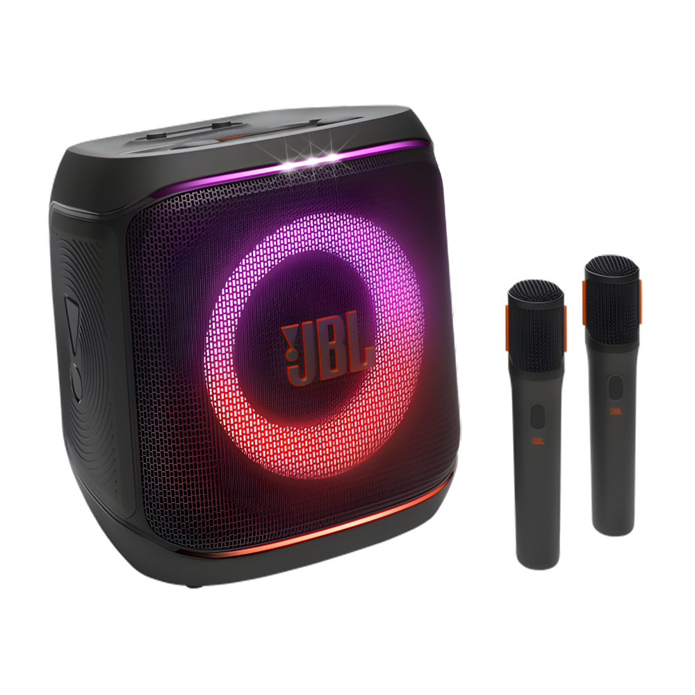 JBL PartyBox Encore 2 Portable Party Speaker with Dual Wireless Microphone