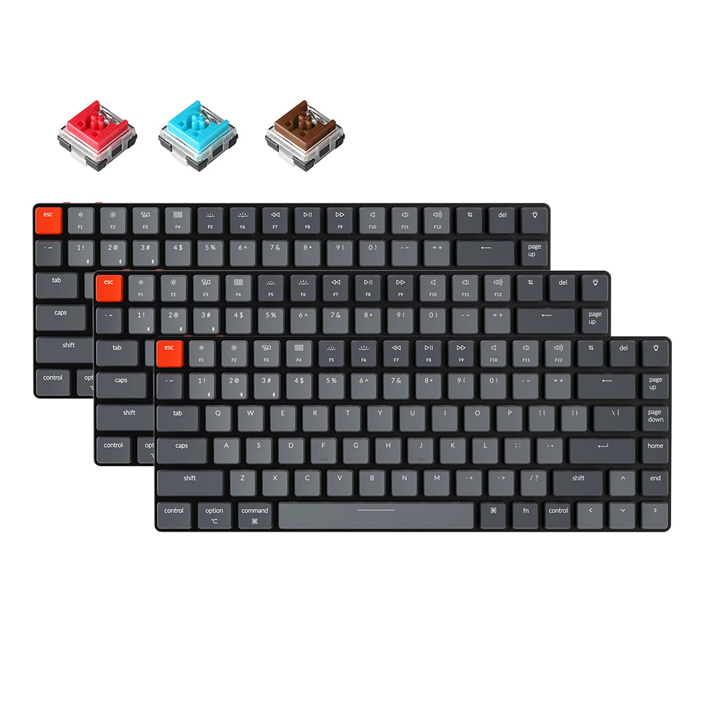 Keychron K3 (V2) Ultra-Slim Low Profile Wired / Wireless Bluetooth TKL – JG  Superstore