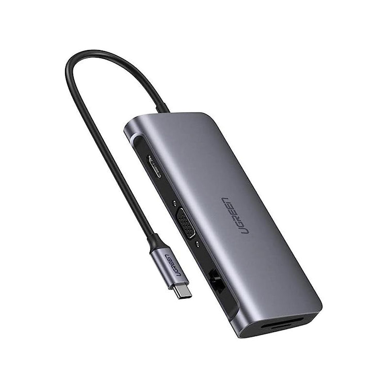 UGREEN USB C Hub Type C to 3 Port USB 3.0 Dock with Gigabit Ethernet Adapter