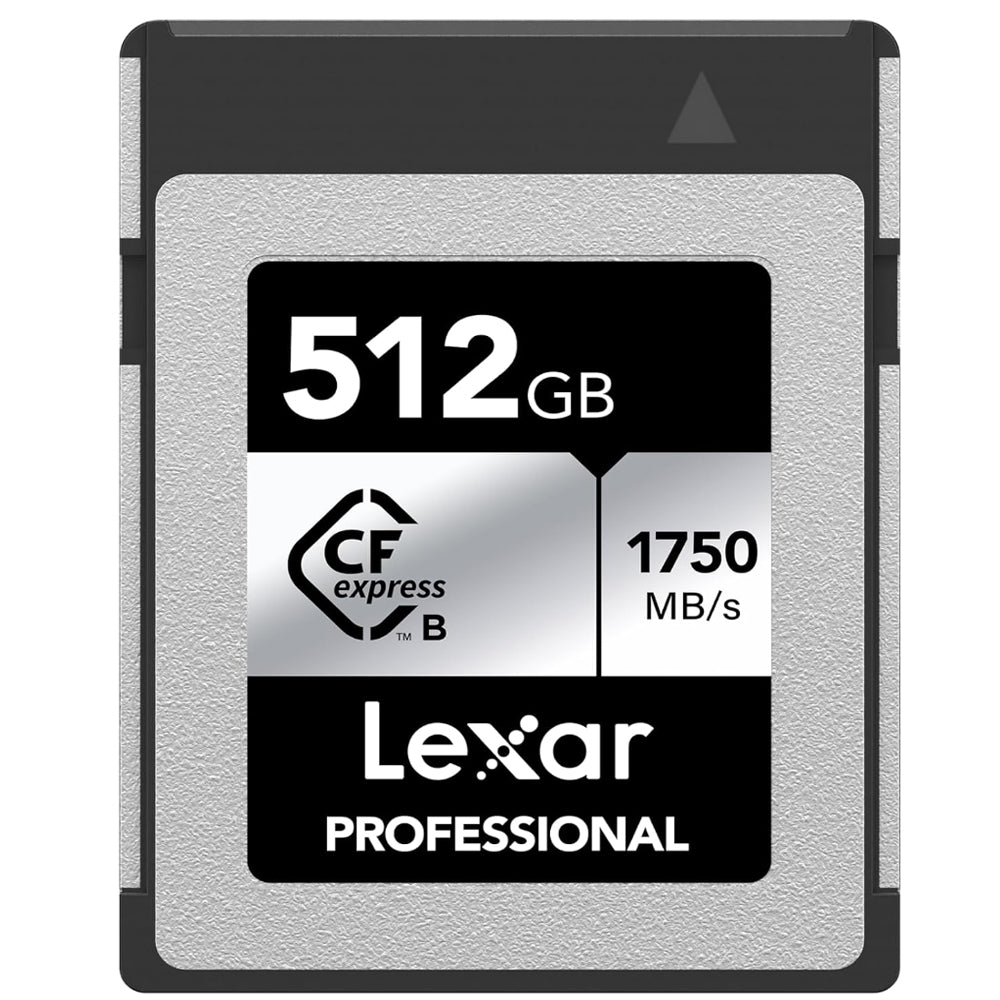 Lexar Professiol 512GB 256GB 128GB CFexpress Type B Silver CF Express Memory Card Compact Flash PCI-Express 3.0 x2 with 8K RAW HQ Photo Video, Backward Compatible with XQD Cameras, 1750MB/s Read, 1300MB/s Write Speeds