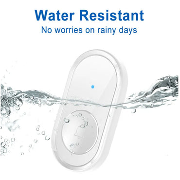 DAYTECH DB32 Smart Wireless Doorbell Plug and Play Water-Resistant 200m Long Range Door Bell Buzzer with Adjustable Volume, 36 Chimes and Tunes for Home Office Indoor and Outdoor Installation (WHITE)