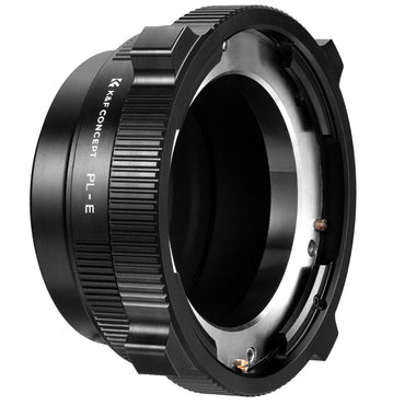 K&F Concept PL Adapter Lens for PL-Mount Lenses to Sony E-mount, Canon RF-Mount & L-mount Cameras