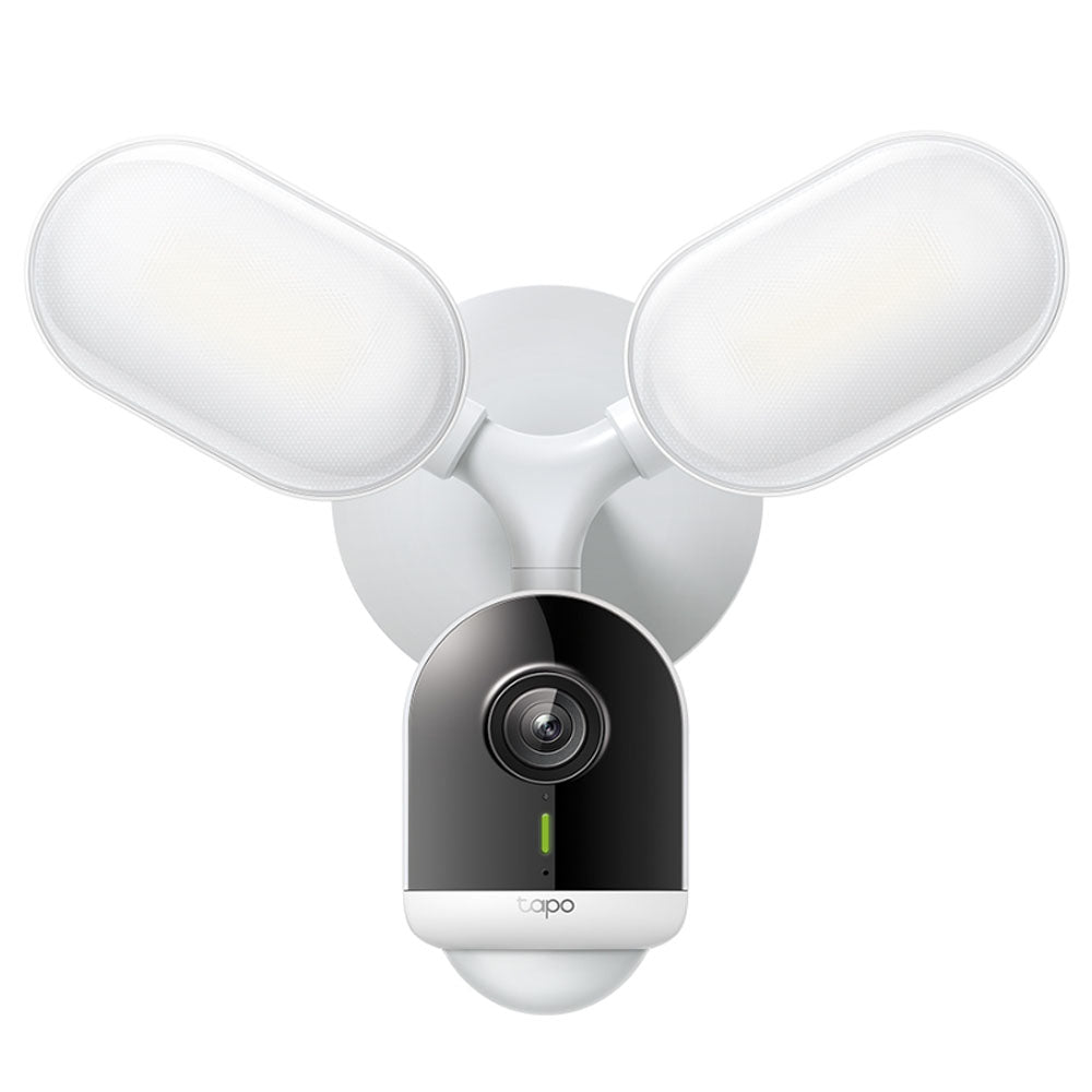 TP-Link Tapo C720 Smart Floodlight Camera 2K QHD Live View with Smart AI Detection, Dimmable 2800 Lumens, 512GB Storage Slot, 2-Way Audio, IP65 Waterproof for Home Security