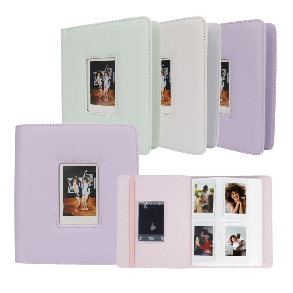 Pikxi 288 Pockets Pastel Colors Mini Film Photo Album for Fujifilm Ins