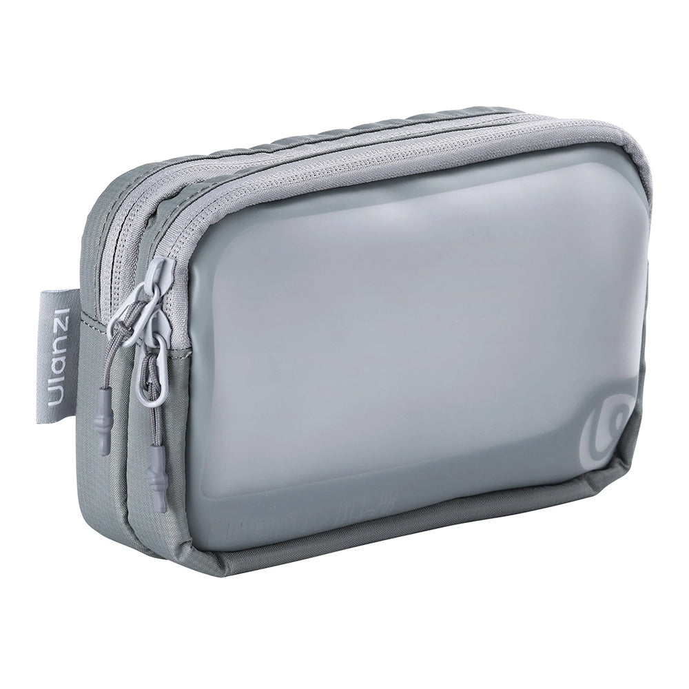Ulanzi BP15 SeeClear Tech Pouch Kit Compact Organizer Storage Bag with Removable Dividers, Splashproof, Elastic Strap for Digital / Action Cameras, Pocket Sized LED Lights, Mini Tripods, Camera Batteries & Accessories | B168 | B169 | B170