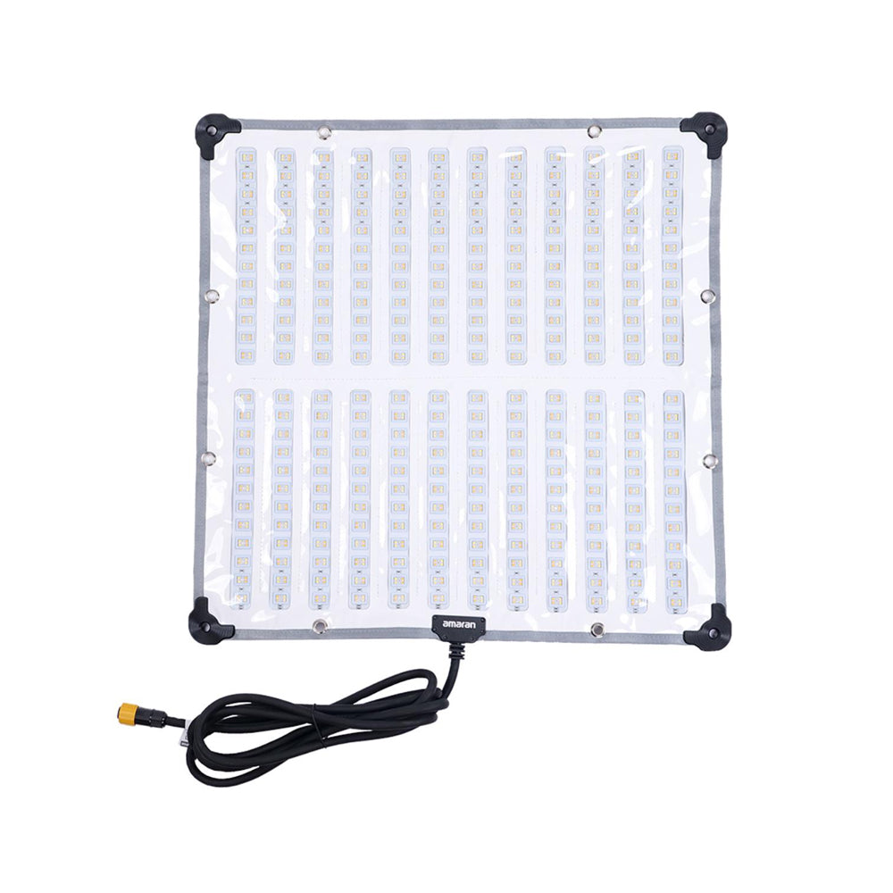 Aputure Amaran F22c RGB / F22x Bi-Color 60x60cm Square Flexible LED Light Mat with Softbox Frame and Control Box with V-Mount Battery Plate for Photography Video Vlogging Live Streaming and Film Production Studio Lighting Equipment