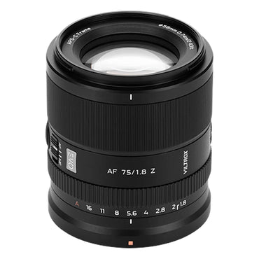 Viltrox AF 75mm F1.8 EVO APS-C Portrait Prime Lens for Fujifilm X / Nikon Z Mount with STM AF