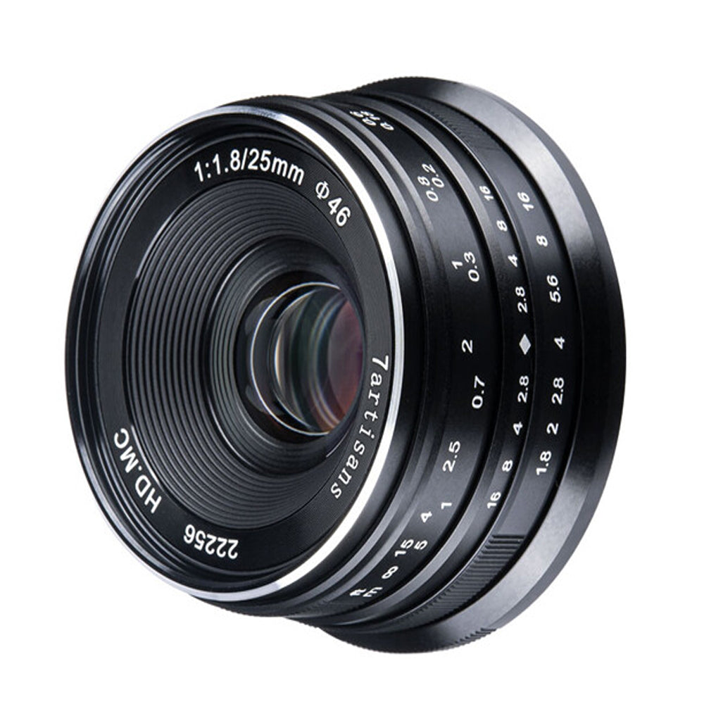 7Artisans 25mm F/1.8 APS-C Format Nikon Z Mount Compact Portrait Prime Lens MF Manual Focus for Mirrorless Cameras