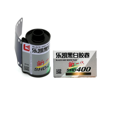 LuckyFilm SHD 400 120 / 135 35mm ISO 400 D-76 Black & White Film Roll 36 / 12 Exposures