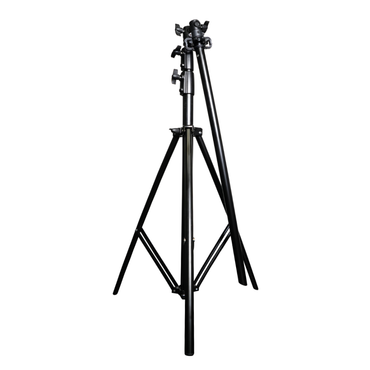 Pxel 2.6M Nylon Hugging Light Stand with Crossbar & Chain Drive, 3-Section Adjustable Stand