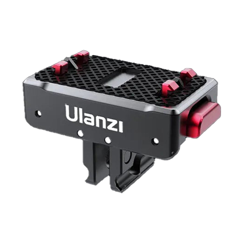 Ulanzi Magnetic Quick Release Mount for Insta360 Action Cameras - Compatible with ONE RS 1-Inch/Twin/4K Edition, Ace/Ace Pro, X4/X3/X2, ONE R, ONE X | IN-01 IN-03