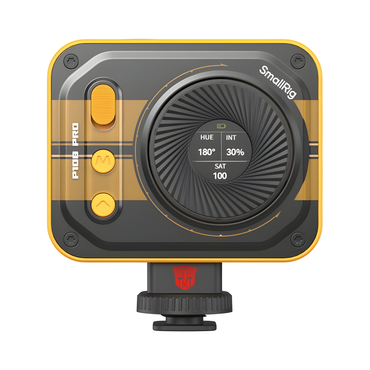 SmallRig x Transformers Vibe P108 Pro Mini LED Video Light (BumbleBee Edition)