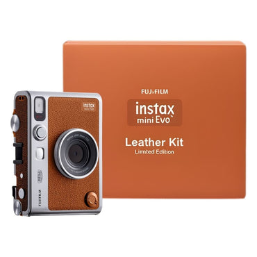 FUJIFILM Instax Mini Evo Leather Kit Limited Edition Hybrid Instant Film Camera