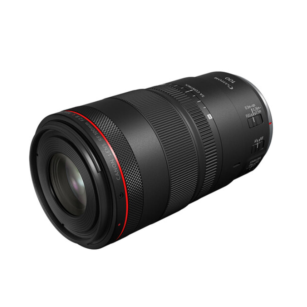 Canon RF 100mm f/2.8 L Macro IS USM Prime Lens for RF-Mount Full-frame Mirrorless Digital Cameras