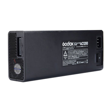Godox AC1200 AC Power Adapter for AD1200 Pro Battery Powered Flash Unit with Multi-Voltage Operation