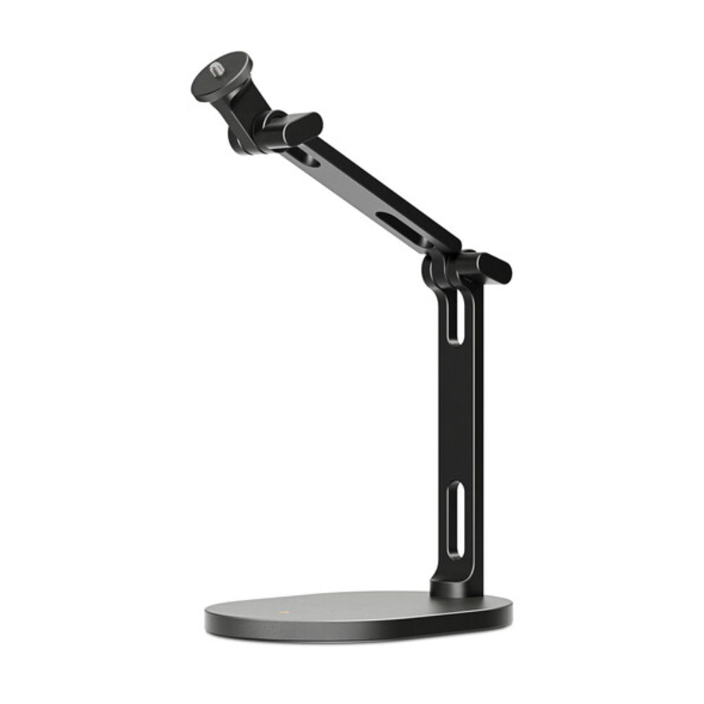 RODE DS2 Desktop Studio Arm for Broadcast Microphones with Articulated Boom Arm, Cable Magement Guide, Heavy Base, 900g Max Load Capacity, 15" Vertical Reach and 3/8 to 1/4" Adapter