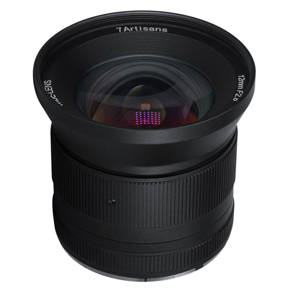 7Artisans 12mm F/2.8 Mark II APS-C Format Fujifilm X Mount Wide Angle Prime Lens MF Manual Focus Large Aperture for Mirrorless Cameras