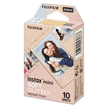 FUJIFILM Instax Mini Soft Glitter Film - 10 Sheets