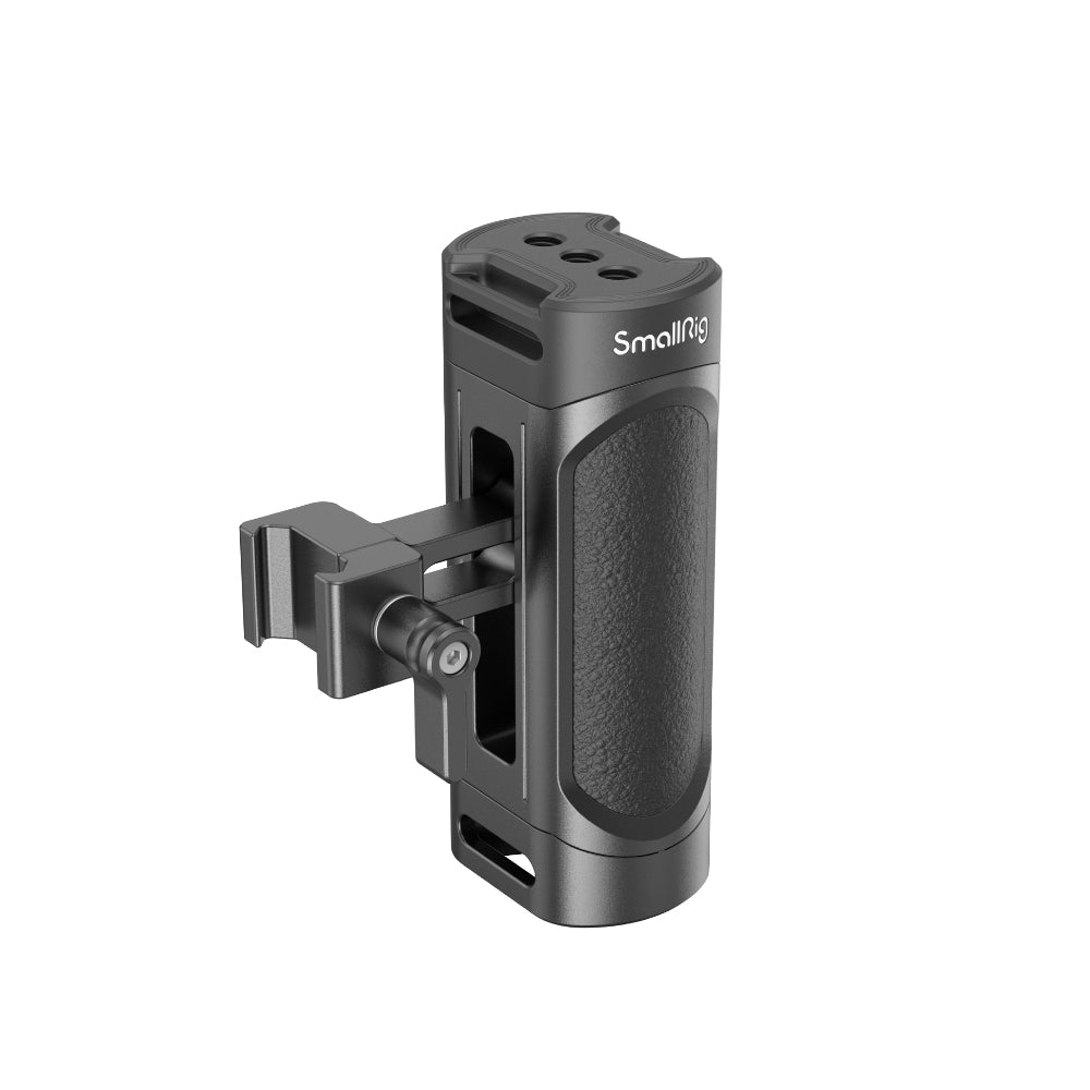 SmallRig Mini TO Side Handle, Triple 1/4"-20 Thread, Cold Shoe Mount and Up to 6kg Max Load Capacity for Camera Cages with Built-in TO Rails | 4840 | 3813