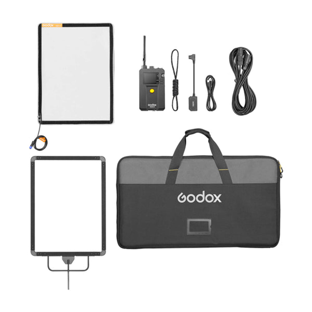 Godox AD21 / AD32 K2 Adjustable Light Diffusion Panel with Motorized Control, Dual Dimming Modes, Bluetooth App, DMX/RDM & Built-in CRMX, Controller Powered via USB-C / V-Mount Battery for Photography, Video & Studio Lighting