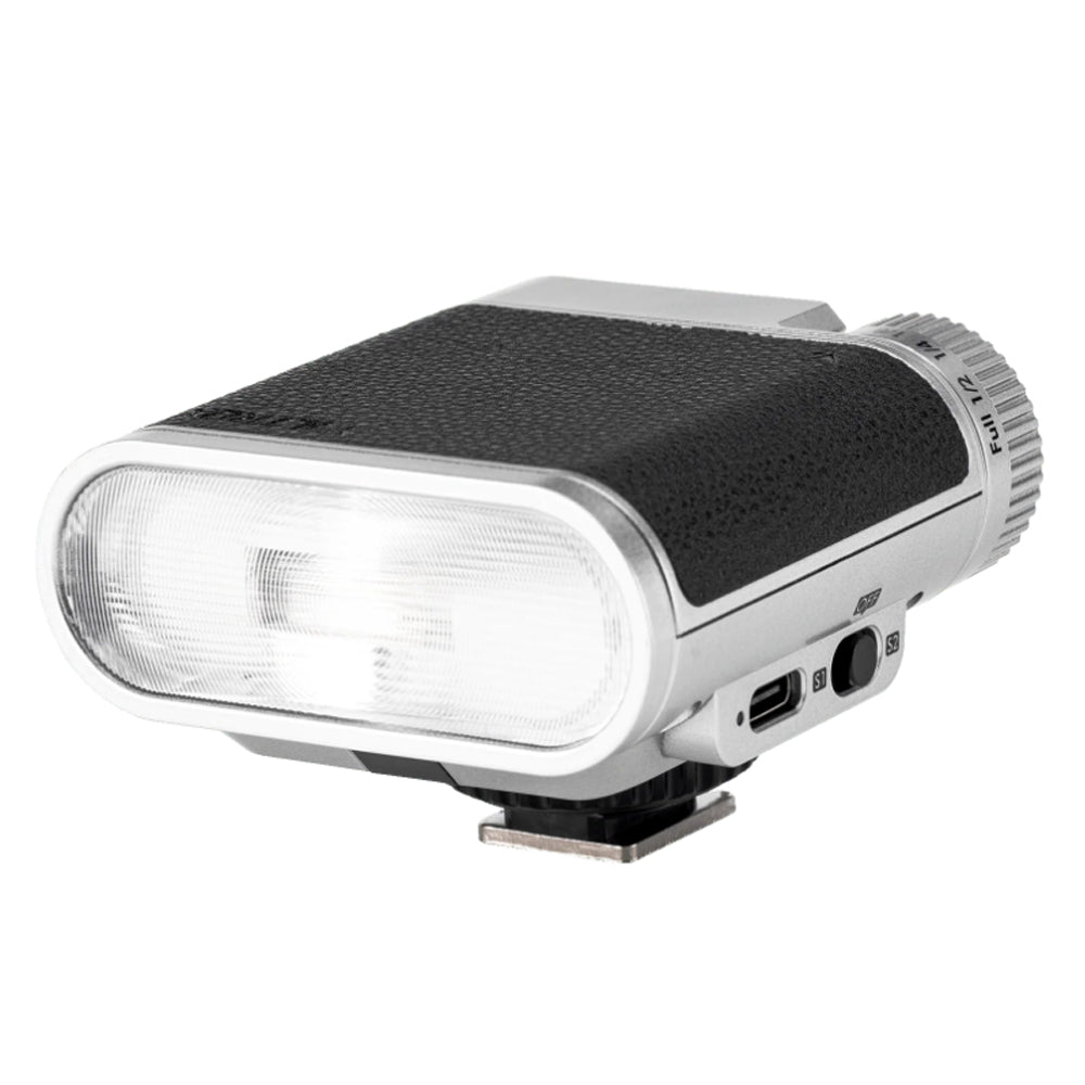 Viltrox Z1 Vintage Camera Flash Retro-Style Compact Speedlight with Manual Mode, GN21 ISO 100, 7-Level Brightness, Lightweight Built-In Rechargeable Battery for DLRS, SLR & Mirrorless Cameras