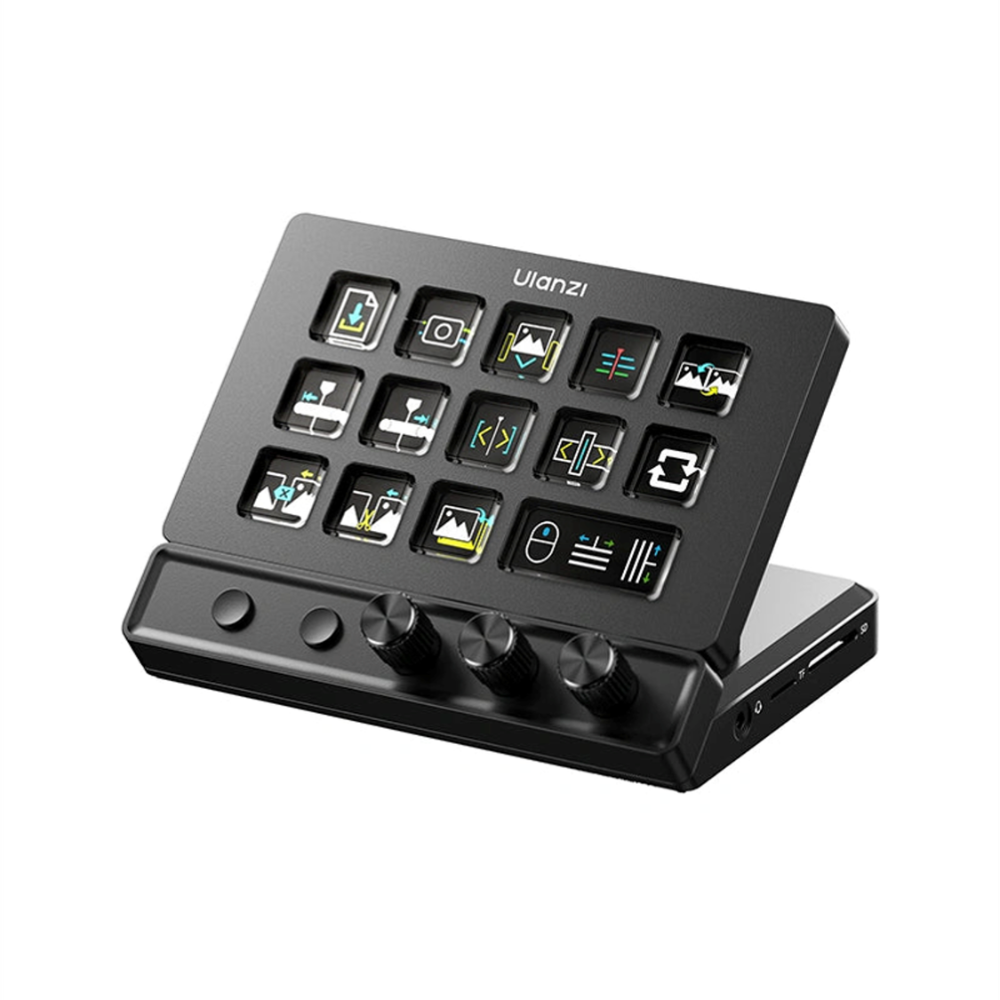 ULANZI D200X Creative Deck Macro Control Console 8 in 1 USB Hub