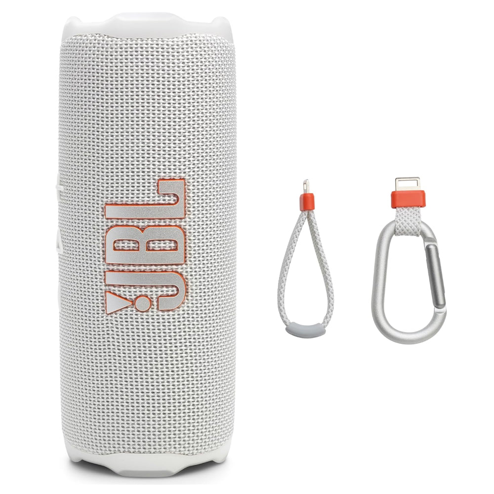 JBL Flip 7 Portable Wireless 35W 2-Way Bluetooth Speaker with Carabiner Clip, IP68 Waterproof and Dustproof, AI Sound Boost, Lossless Audio Playback, 4800mAh Battery, Auracast Multi Speaker Connection, Audio App Support, 14 Hours Playtime