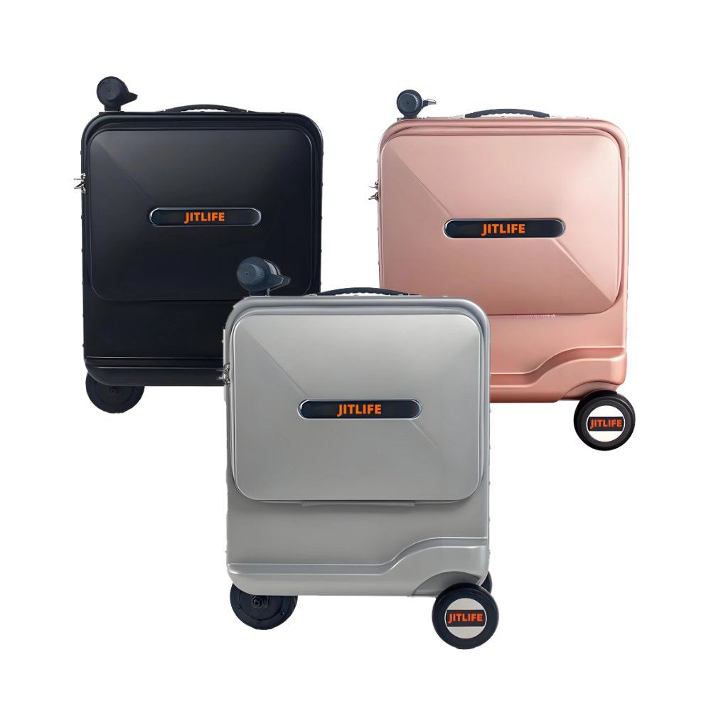 JITLIFE JS06i 20" Electric Smart Rideable Luggage, 13 km/h, 26L Capacity, 115kg Max Load, TSA Lock