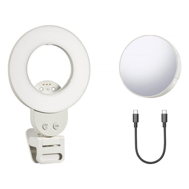 Godox LR15Bi Magnetic | LR30Bi Clip On with Detachable Mirror Bi Color LED Ring Lights