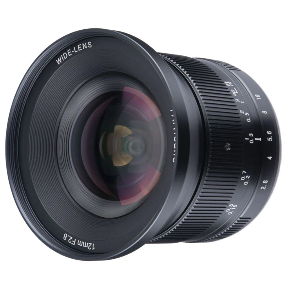 7Artisans 12mm F/2.8 Mark II APS-C Format Sony E Mount Wide Angle Prime Lens MF Manual Focus Large Aperture for Mirrorless Cameras
