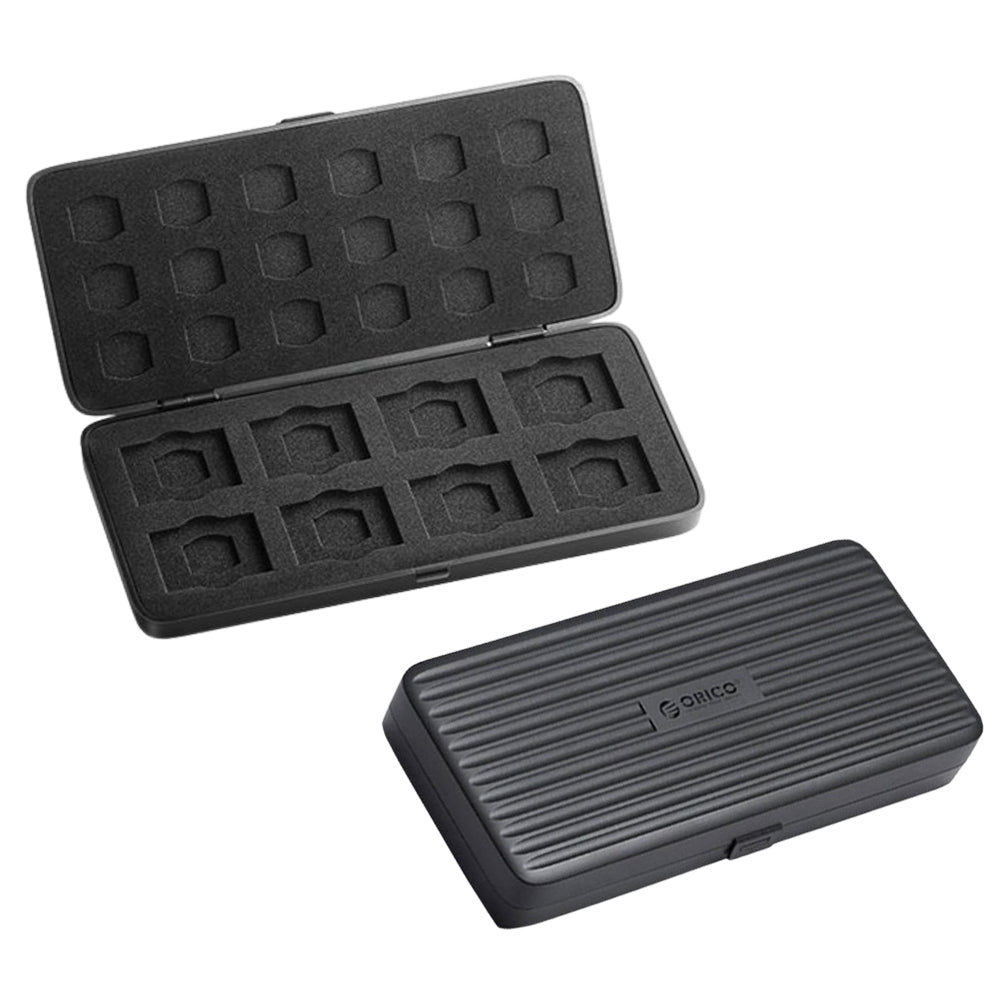 ORICO 26 TF + 8 SD Card Slots Data Storage Case Box with Dustproof, Anti Static, Shockproof Protection | MSCD-1