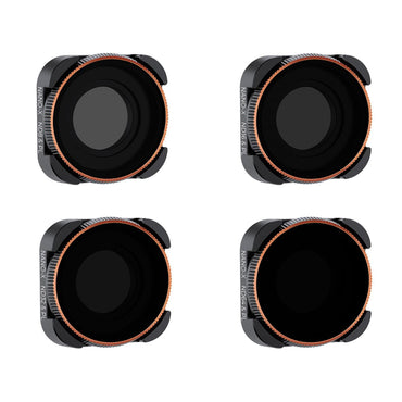 K&F Concept GoPro Hero 12 / 11 / 10 / 9 Neutral Density & Polarizer Lens Filter Set with ND8&PL + ND16&PL + ND32&PL + ND64&PL for Action Camera - Made with Multi-Coated Optical Glass & Ultra-thin Aluminum Frame