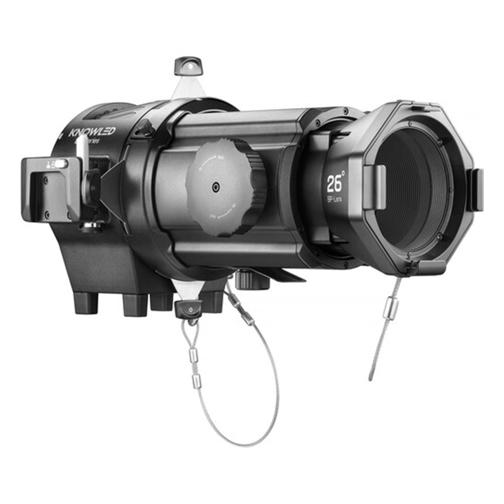 Godox KNOWLED BP19K BP26K | 19 / 26 Degrees Projection Attachment Lens for M600R & M1000R Lights with Proprietary Mount and Color Effects Clip for Studio Lighting and Equipment