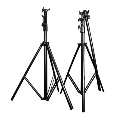 Pxel 2.6M Light Stand with Crossbar & Chain Drive, Plastic Counterweight Chain with 260cm Max Height