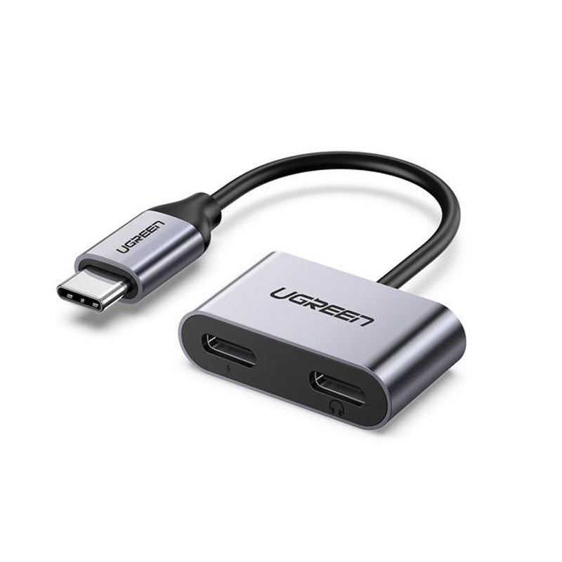 UGREEN 2-in-1 USB Type C Headphone Audio and Charger Splitter