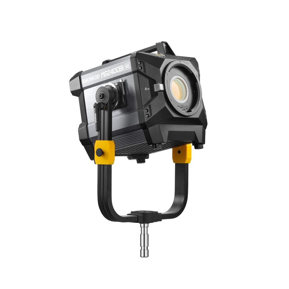 Godox KNOWLED MG2400BI Bi-Color LED Video Light 2800-6500K CCT, 11 FX Lighting Effects, DMX/RDM, CRMX, App Control, Built-in Fan Cooling System, Flash G-Mount for Professional Studio, Photography, Filmmaking, Live Streaming, Vlogging