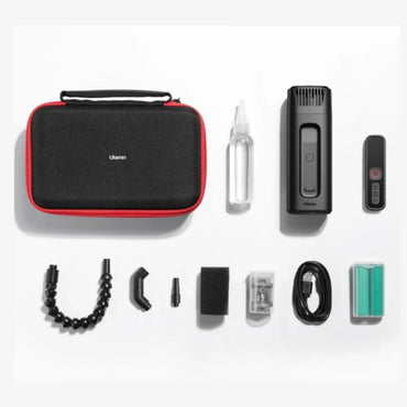 Ulanzi FM01 FILMOG Ace Portable Fog Machine for Film & Photography Smoke Effects w/ Wireless Remote Controller, 1/4" Screw Mount, Swappable 2500mAh 18650 Rechargeable Batteries, USB Type C Charging, Refillable Atomizer, Attachment Nozzles