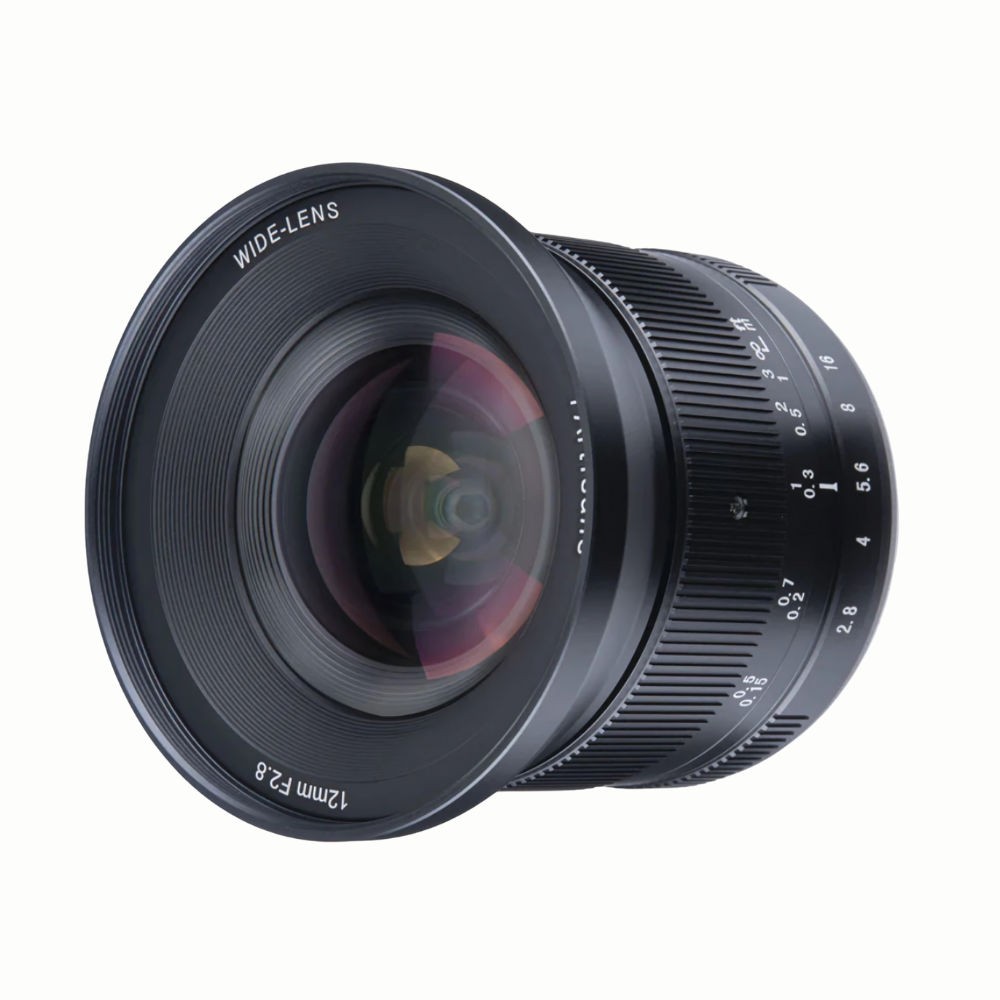 7Artisans 12mm F/2.8 Mark II APS-C Format M43 Micro Four Thirds Mount Wide Angle Prime Lens MF Manual Focus Large Aperture for Mirrorless Cameras