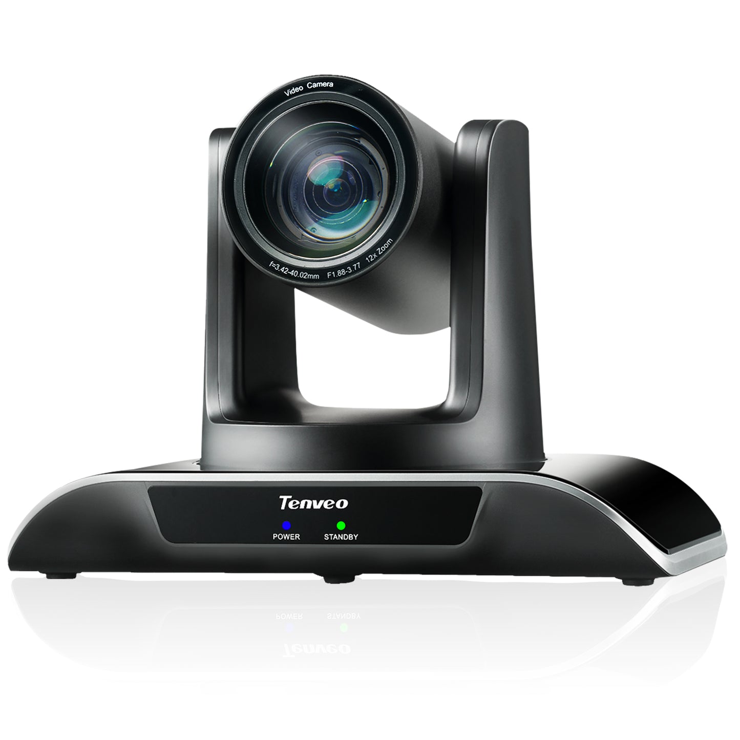 Tenveo Tevo 12X Zoom 8MP 4K Ultra HD PTZ Video Conference Camera - USB 3.0 / HDMI / RS232 / RS485 with IR Remote Control for Business Meeting, Events, Church, Online, Education, and Training Video Recording | VHDPRO12U-4K