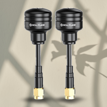 Hollyland Lollipop Antenna for MARS 4K / 400s PRO / 300 PRO Wireless Video Transmission System with Polarization Form Circular, Frequency Range Up to 5000MHz–5900MHz and 50W Max Power