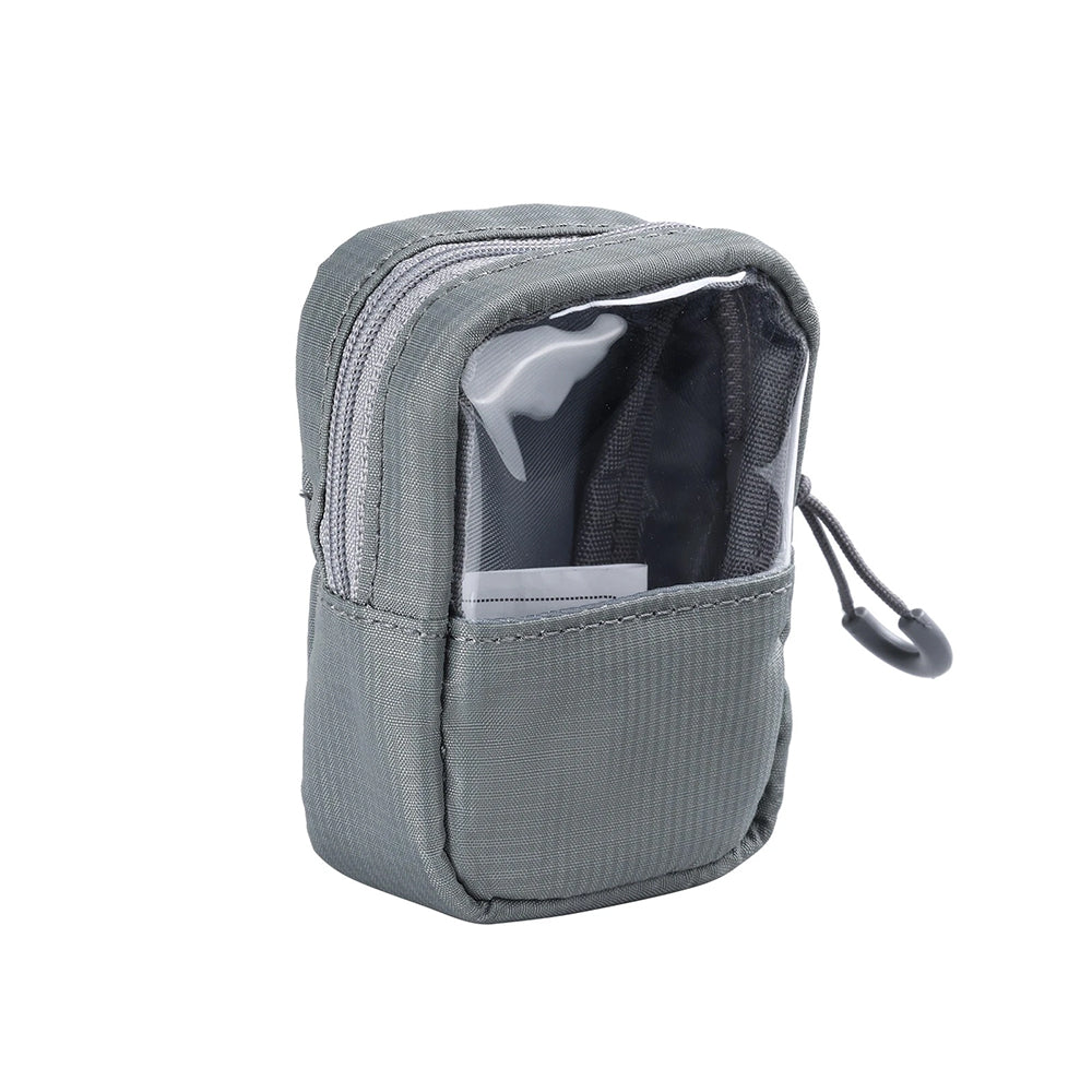 Ulanzi BP15 SeeClear Tech Pouch Kit Compact Organizer Storage Bag with Removable Dividers, Splashproof, Elastic Strap for Digital / Action Cameras, Pocket Sized LED Lights, Mini Tripods, Camera Batteries & Accessories | B168 | B169 | B170