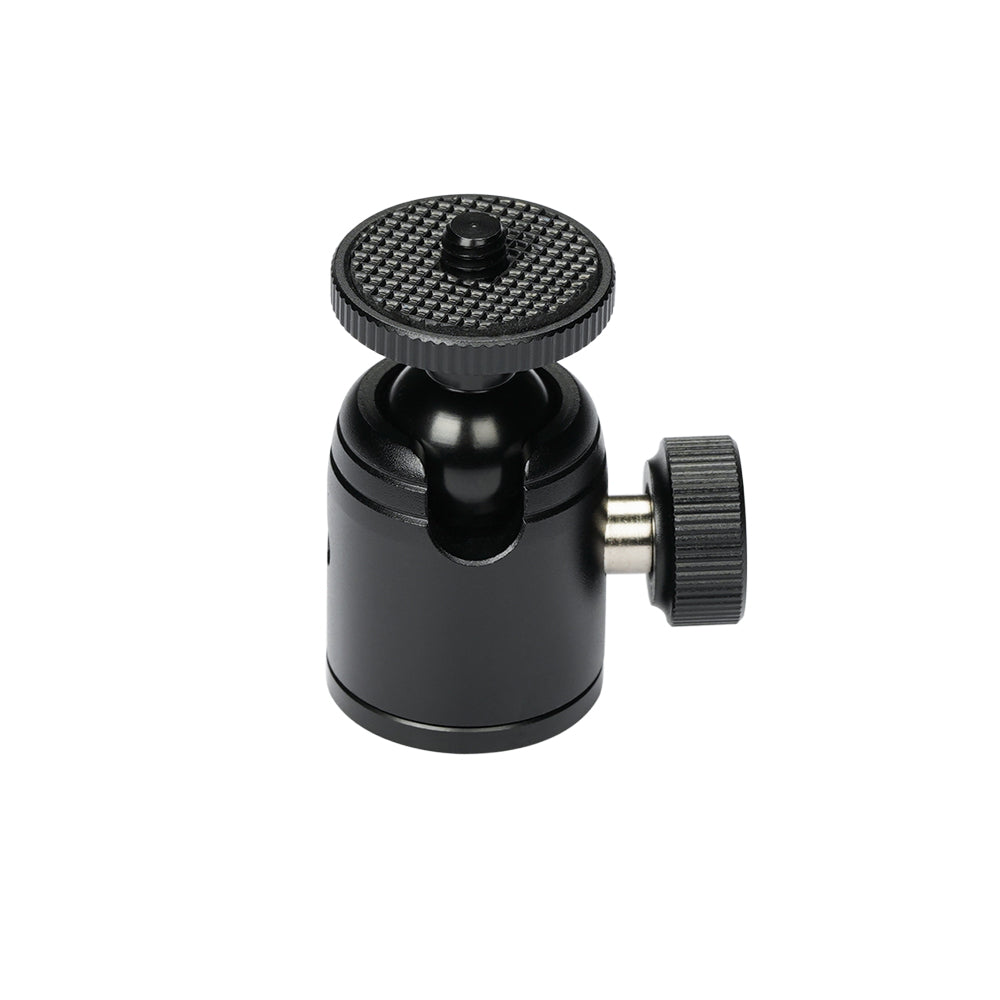 OBSBOT Mini Extendable Tripod Ball Head Aluminum Alloy with 1/4" Universal Male Screw & Bottom Female Thread Hole, 2kgs Maximum Load Capacity, 360° Swivel Rotation for PTZ Streaming Cameras and Webcams
