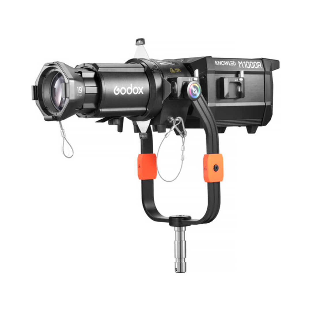 Godox KNOWLED BP19K 19 Degree Projection Attachment Lens for M600R | M1000R Lights with Proprietary Mount and Color Effects Clip for Studio Lighting and Equipment