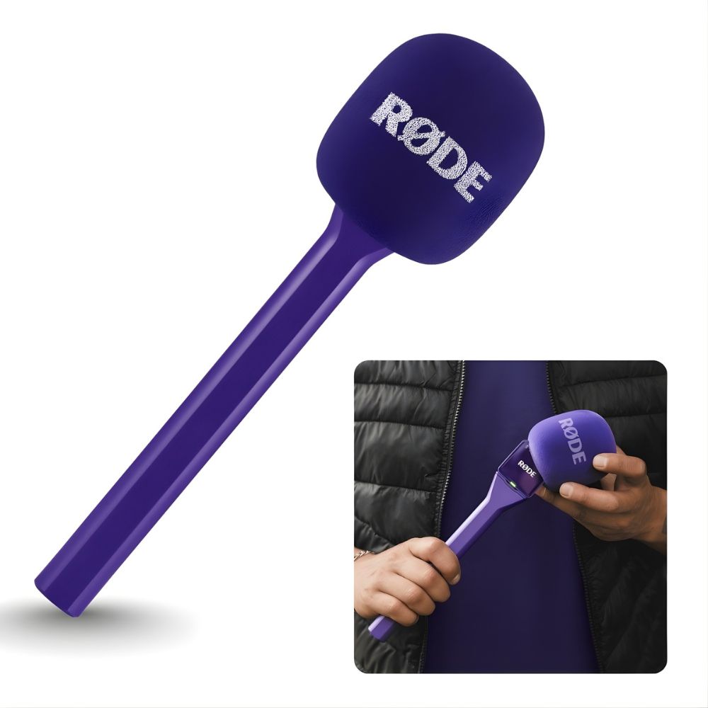 RODE Interview Go Handheld Adapter for Wireless GO (Black / Blue / Green / Orange / Pink / Purple)
